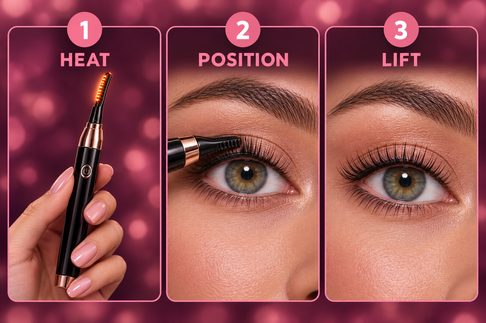 A lifted look in 3 easy steps