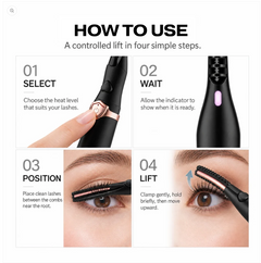 LashLume Heated Eyelash Curler view 4